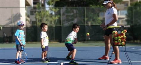 Get started with tennis lessons, search for your coach today! Group Tennis Lessons for Kids | Tickikids Singapore
