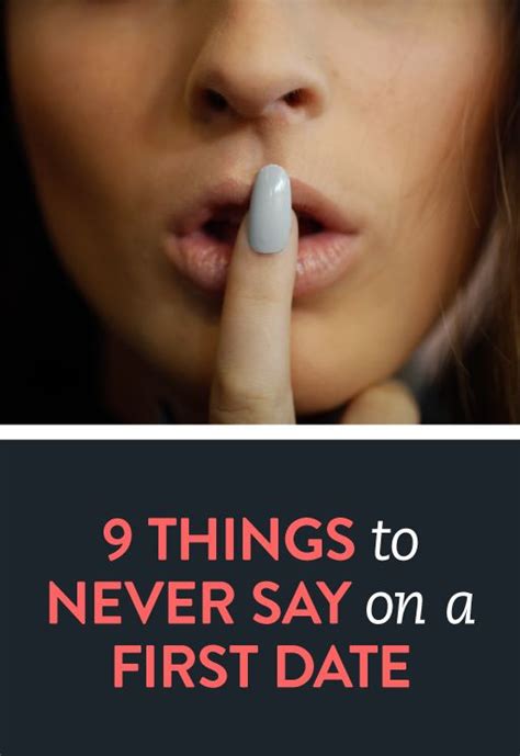 Basically it is a bunch of people who should not be dating. 9 Things to Never Talk About During a First Date | Funny ...