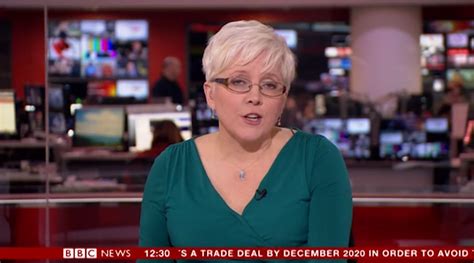 Anchor gets pissed off about something and drops the big f. BBC newsreader Carrie Gracie accidentally drops C-bomb on ...