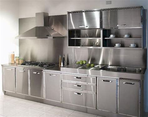 If you're a fan of the fl. 25+ Super Modern Stainless Steel Kitchen Cabinet Design ...
