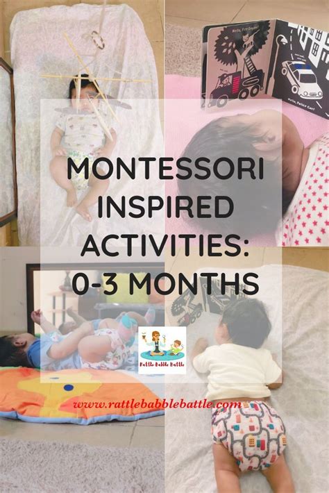 The best gifts for babies are the ones that tend to make the parents' lives a little easier, too. Montessori Inspired Activities :0-3 Months old - Rattle ...