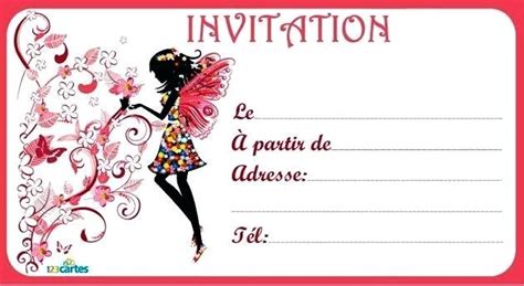 Modéle d'invitation d'anniversaire fille 10 ans. Modele carte invitation anniversaire 9 ans - Jlfavero