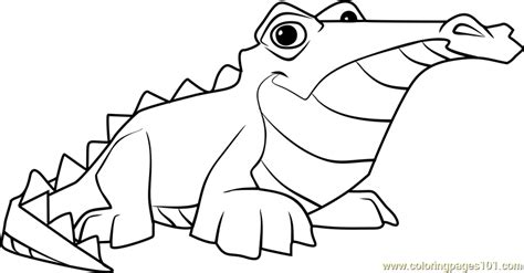 He is a large crocodile and can give you a scare, but he has a kind heart. Crocodile Animal Jam Coloring Page for Kids - Free Animal ...