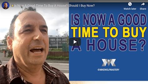 Yes, now is as good of a time as any, but don't buy it all at once. Is Now A Good Time To Buy A House? Should I Buy Now - Mike ...