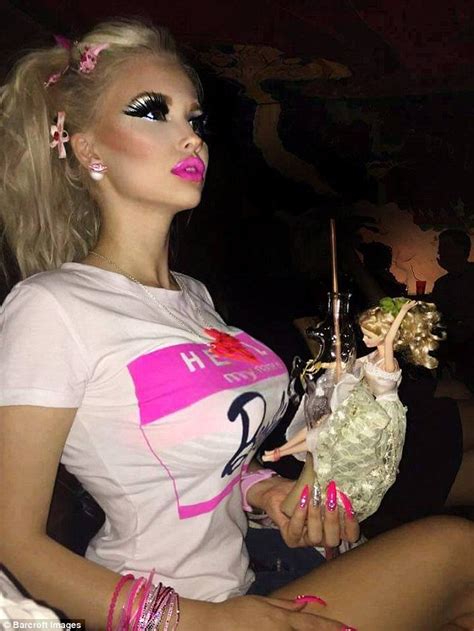 Czec Human Barbie Spends 1 000 A Month On Procedures Daily Mail Online
