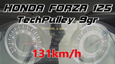 La forza 300 es el scooter gt definitivo: Honda Forza 125 - TechPulley 9g (Vario Malossi Multivar ...