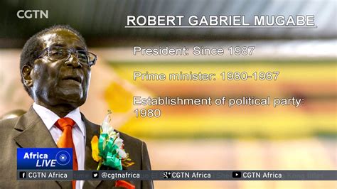 Well, a car is just plastic and metal, some would say. President Robert Mugabe profile - YouTube