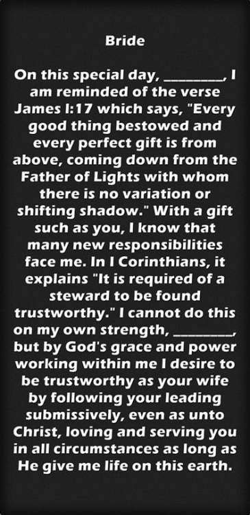 This is my solemn vow. 61 Ideas Wedding Vows Christian Style | Wedding vows ...