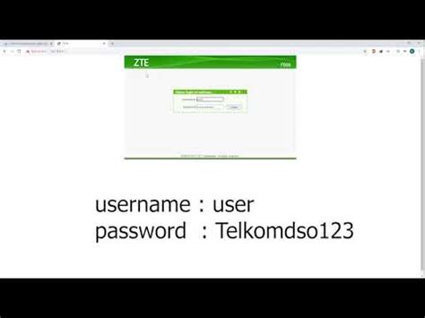 Update 14 november 2018 username: Tutorial membobol/mengetahui password admin router ZTE F609 dengan RouterPassView 1.54 - YouTube