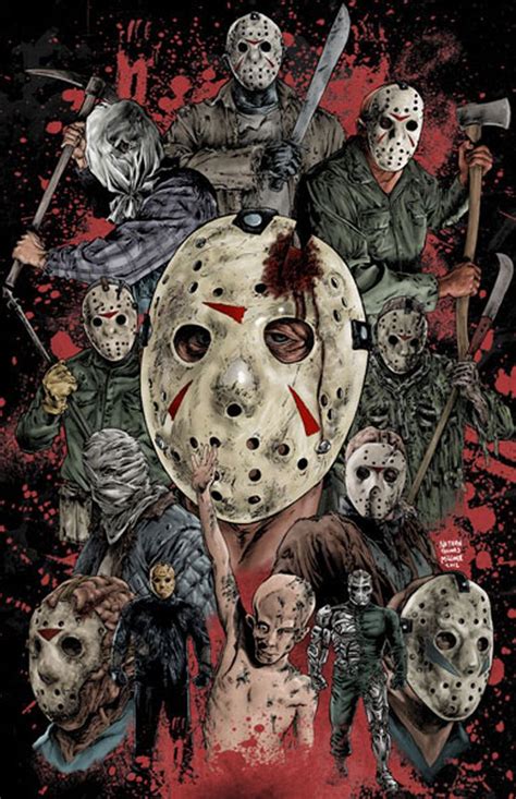 Friday the 13th is considered an unlucky day in western superstition. Friday the 13th | Horror movie icons, Horror movie ...