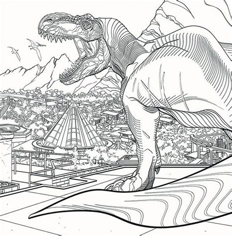 Maybe you would like to learn more about one of these? jurassic world coloring book pusat hobi in 2020 | Coloring ...