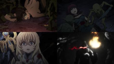 The goblin cave thing has no scene or indication that female goblins exist in that universe as all the male goblins are living together and capturing male adventurers to constantly mate with. Goblin Slayer - RABUJOI - An Anime Blog