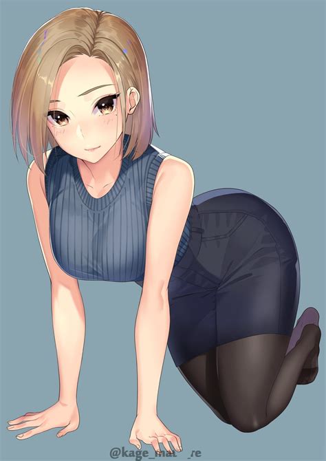 Gold Eyes [Original] : r/animelegwear