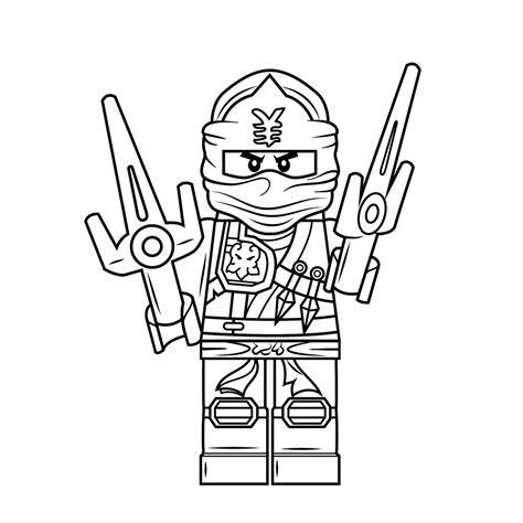 Lego ninjago slangen kleurplaat voor nieuw kleurplaten lego ninjago slangen. Leuk voor kids - Jay