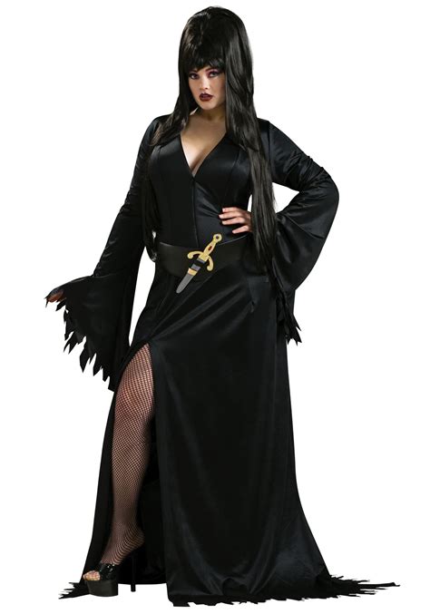 Check spelling or type a new query. Plus Size Elvira Costume - Halloween Plus Size Elvira Costumes