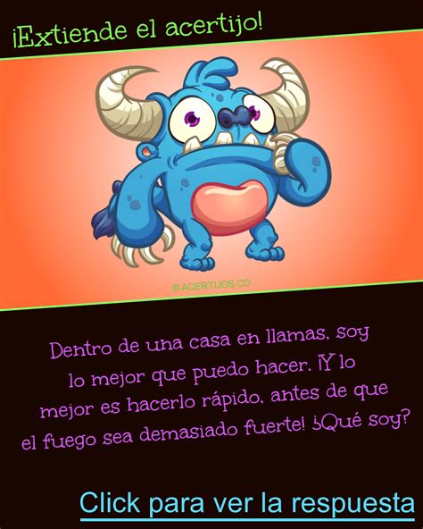 Los juegos de lógica e inteligencia, no solo divierten y entretienen, sino que aportan además unos beneficios añadidos a son ejercicios que obligan a pensar, así como los juegos mentales. Acertijos mentales Animales. Dentro de una casa en llamas, soy lo mejor que puedo hacer. ¡Y lo ...