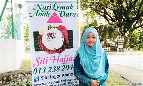 Ibu teringin nasi lemak anak dara, zizan sanggup merempit ke shah alam. BEST FB KL: 'Nasi Lemak Anak Dara' Graduate Businesswoman ...