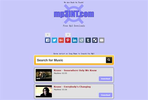 Free mp3 download is an mp3 search engine that allows users to download all their favourite songs. Top 10 Similar Sites Like BeeMP3 to Download Music