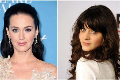 Zooey deschanel and katy perry | jesse grant/wireimage for bluprint. Katy Perry Used to Pretend to Be Zooey Deschanel to Get ...