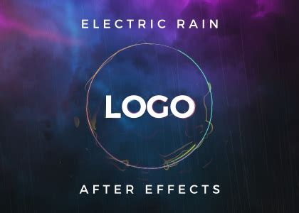 Publish it on your website, youtube channel and social media. Electric Rain Logo Reveal - Free After Effects Template ...