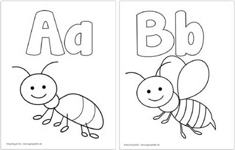 This is our collection of free printable abc coloring pages. Free Printable Alphabet Coloring Pages - Easy Peasy and ...