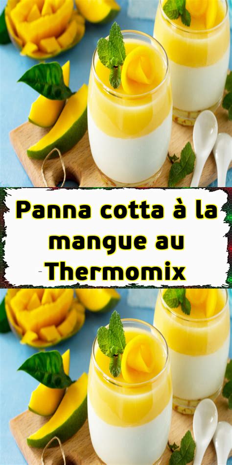 Bien tasser la pâte au fond du moule. Panna cotta à la mangue au Thermomix en 2020 | Panna cotta ...