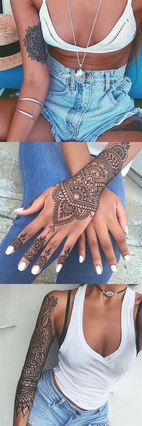 Check spelling or type a new query. Beautiful Mandala Placement Tattoo Ideas - Black Henna ...