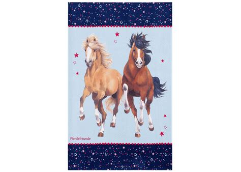 Sie sind nicht nur von sterntaler, sondern passen auch zu den. Teppich Kinderzimmer Mädchen Pferd Sterne blau ...
