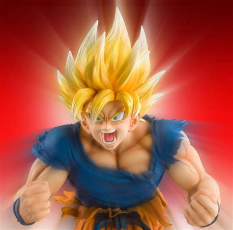 The saiyans are heading to earth intent on taking over the planet and goku, the world's strongest fighter, prepares for battle against saiyan warlord prince vegeta and his minions. Dragon Ball Z Kai Chozo Art Collection Super Saiyan Goku