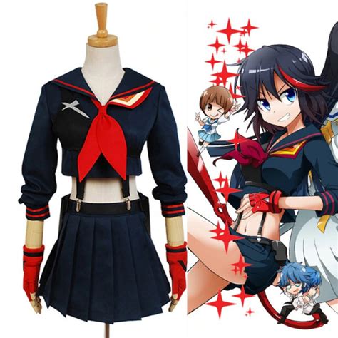 And just because it's a cartoon doesn't mean it's not for adults; Kill la Kill Ryuko Matoi Cosplay Costume | Costume Party World