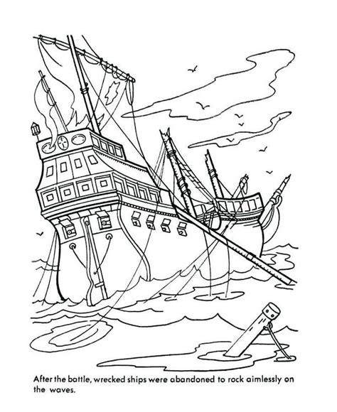 Jack o lantern coloring page download coloring pages. Printable Boat Coloring Pages | Coloring pages, Pirates of ...