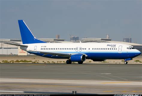 100% pokrytí po celé čr. Boeing 737-4Y0 - SkyLink Arabia (Eastok Avia) | Aviation ...