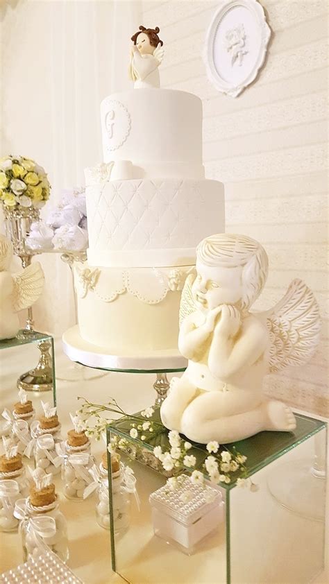 For the following table decoration ideas you need no special occasions. Kara's Party Ideas White Angel Baptism Party | Kara's ...
