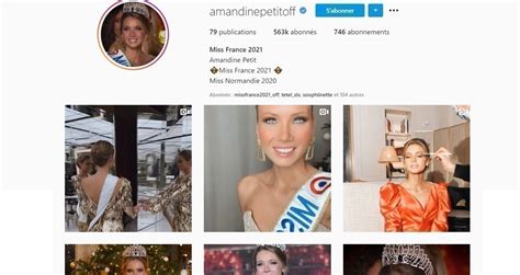 Amandine petit est élue miss normandie 2020, le 26 septembre 2020, et gagne ainsi son ticket pour participer à l'élection de miss. Amandine Petit aux portes du Top 5 des Miss France les ...