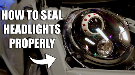Remove the bulbs and any harness parts/brackets that are easy to take off of the housing. How to PROPERLY Seal Headlights from Moisture ...