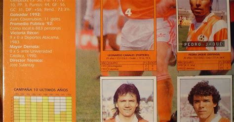 Esta página ofrece un repaso completo a todos los partidos ya jugados y finalizados en la temporada, así como el balance del equipo cobreloa durante la temporada 06/07. MUSEO COBRELOA ---: 1993 / Álbum / Cobreloa