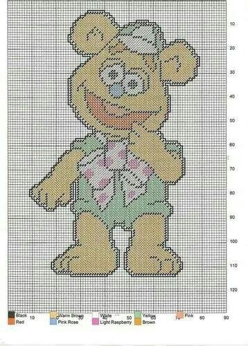 If you're new to the craft, though, you'll need to get a few basics down before you start shopping for a. Baby Fozzy Sesame Street x-stitch | Baby cross stitch ...