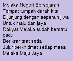 Lagu semua negeri di malaysia. MELAKA: Melaka