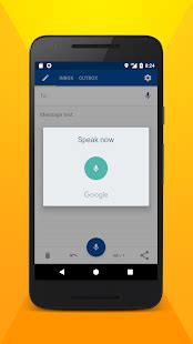 You can call to land phone or cell. Write SMS by voice - Apps on Google Play