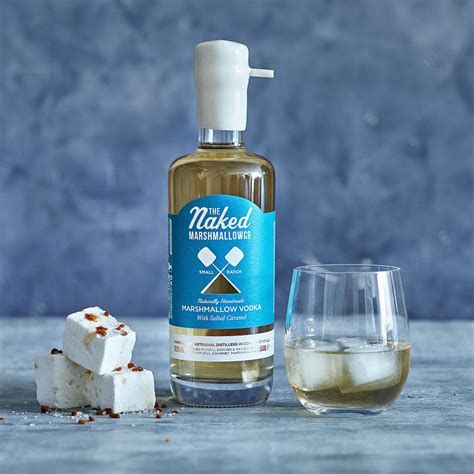 Decidedly decadent, our salted caramel vodka liqueur is the perfect treat for when you need a little indulgence in your life. Salted Caramel Marshmallow Vodka By The Naked Marshmallow Co. | notonthehighstreet.com