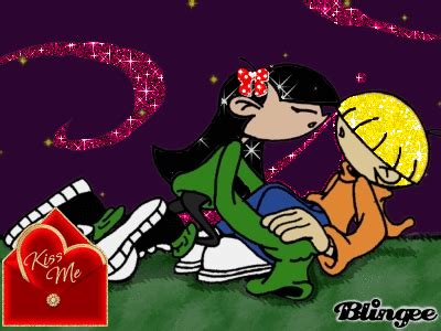 American cartoon that aired on cartoon network from 2002 to 2008. Numbuh 3 & Numbuh 4 kiss Picture #46319040 | Blingee.com