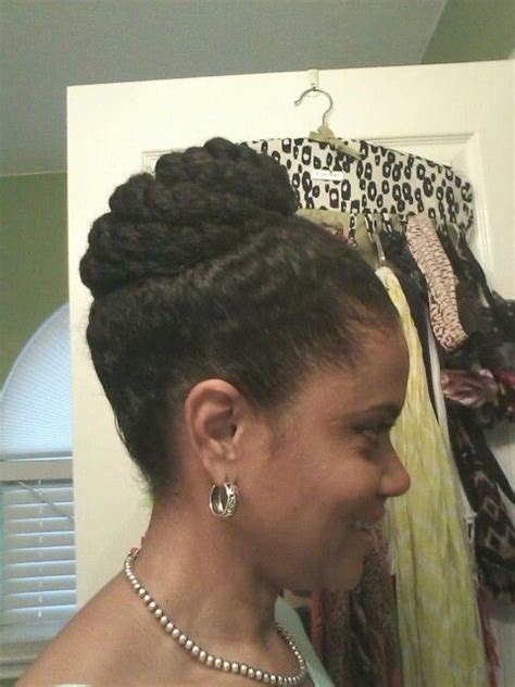 Twisted bun | Twist bun, Hair styles, Hair