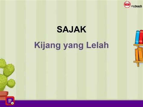 Ujian mac bahasa inggeris tingkatan 3 (1). Puisi Moden Kijang Yang Lelah - 1001 Kumpulan Puisi Terbaik