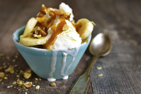 Quando la miscela non viene opportunamente bilanciata, il gelato può apparire sabbioso, gommoso od elastico; Ricetta gelato alla banana - Non sprecare