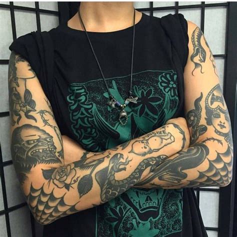 Search for other tattoos on the real yellow pages®. lucky13tattoo | Tattoos, Vintage tattoo sleeve, Sleeve ...