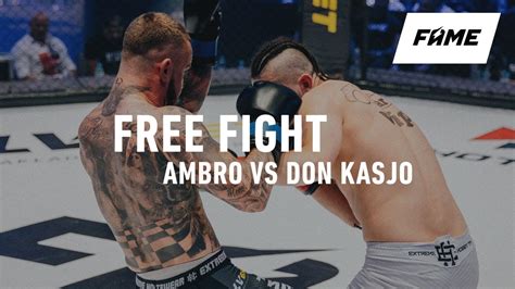 Fame mma 8 zusje vs dagmara szewczyk бой полный. FAME MMA 4 FREE FIGHT: Ambro vs Don Kasjo (K-1) - YouTube