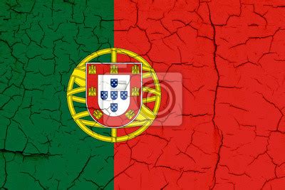 Zdjęcie jest związane z kategorią flaga, portugalia. Fototapeta Portugalia flaga grunge tle. Tło dla projektu w ...
