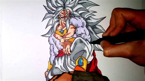 The initial manga, written and illustrated by toriyama, was serialized in ''weekly shōnen jump'' from 1984 to 1995, with the 519 individual chapters collected into 42 ''tankōbon'' volumes by its publisher shueisha. Broly SSJ 5 Drawing - Dragon Ball AF - YouTube