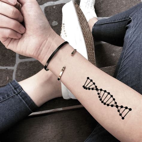 Why not to take an offer, especially when it's free of charge. DNA Strand Double Helix Temporary Tattoo Sticker (Set of 2 ...