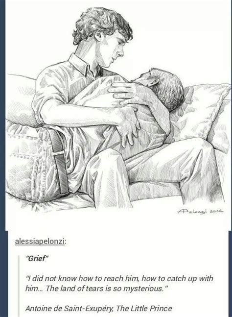 Wikipedia is a free online encyclopedia, created and edited by volunteers around the world and hosted by the wikimedia foundation. This is the image I see of Sherlock comforting John when ...